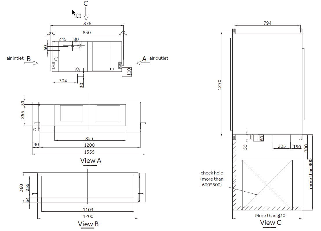 Dimensions