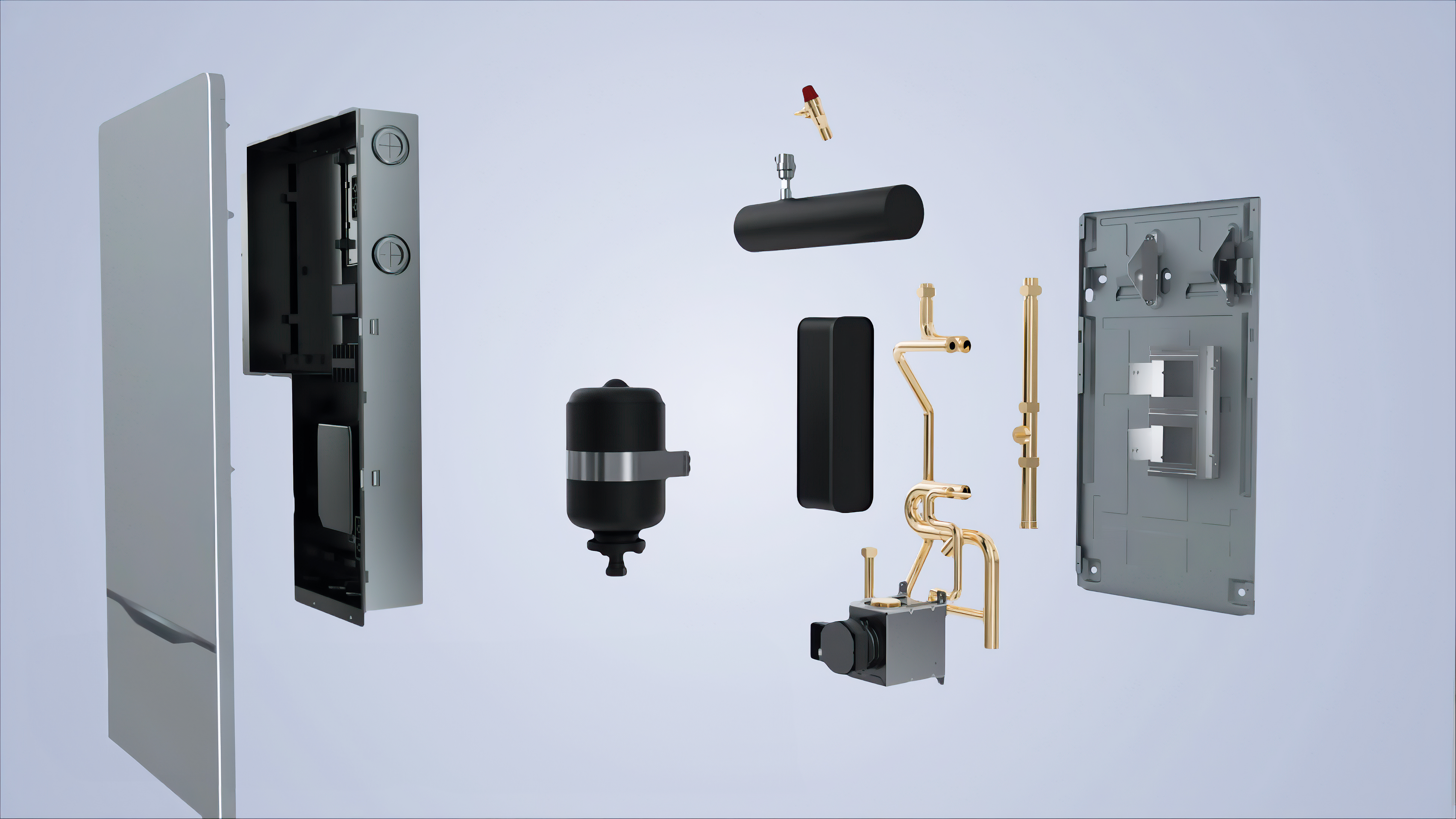 Complete hydraulic components