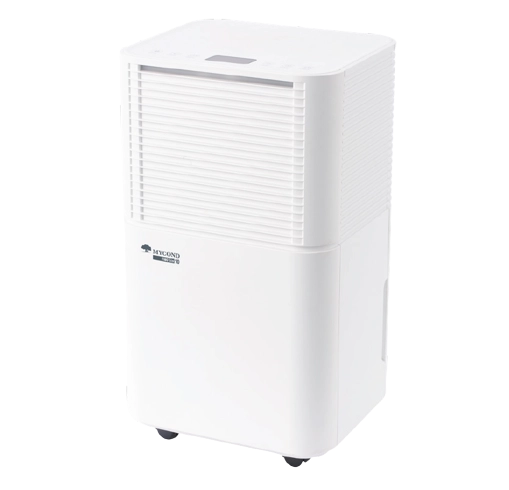 Kompakter Luftentfeuchter für den Wohnbereich MyCond TIBO Eco 10 in modernem Design.