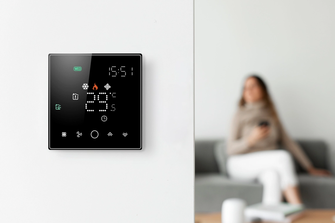 Gebläsekonvektor-Thermostat MyСond Block moderner Thermostat für das Haus