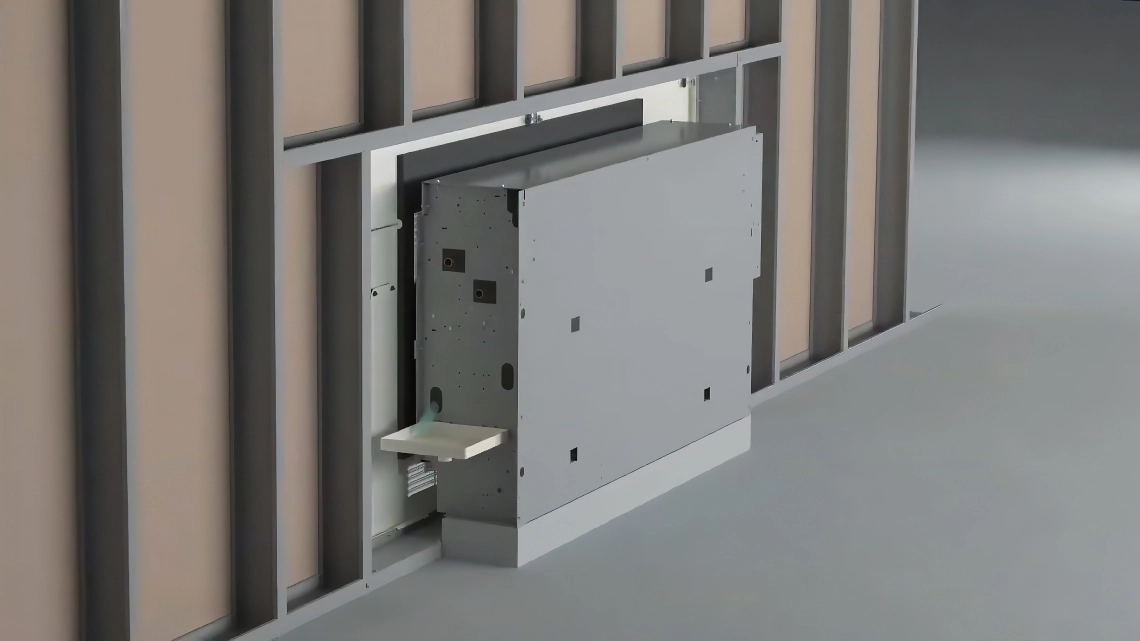 MyCond Eingebauter Bodenständer zum Einbau in eine Wand