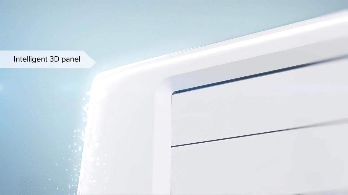 MyCond Schlankes Kanalgerät mit niedrigem ESP Intelligentes 3D-Panel