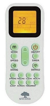 MyCond MCFK-T2 Deckenkassetten-Gebläsekonvektor für eine effiziente Luftverteilung.