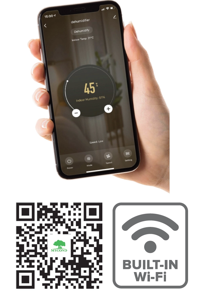 MyCond TIBO Smart 10 mobile Anwendung