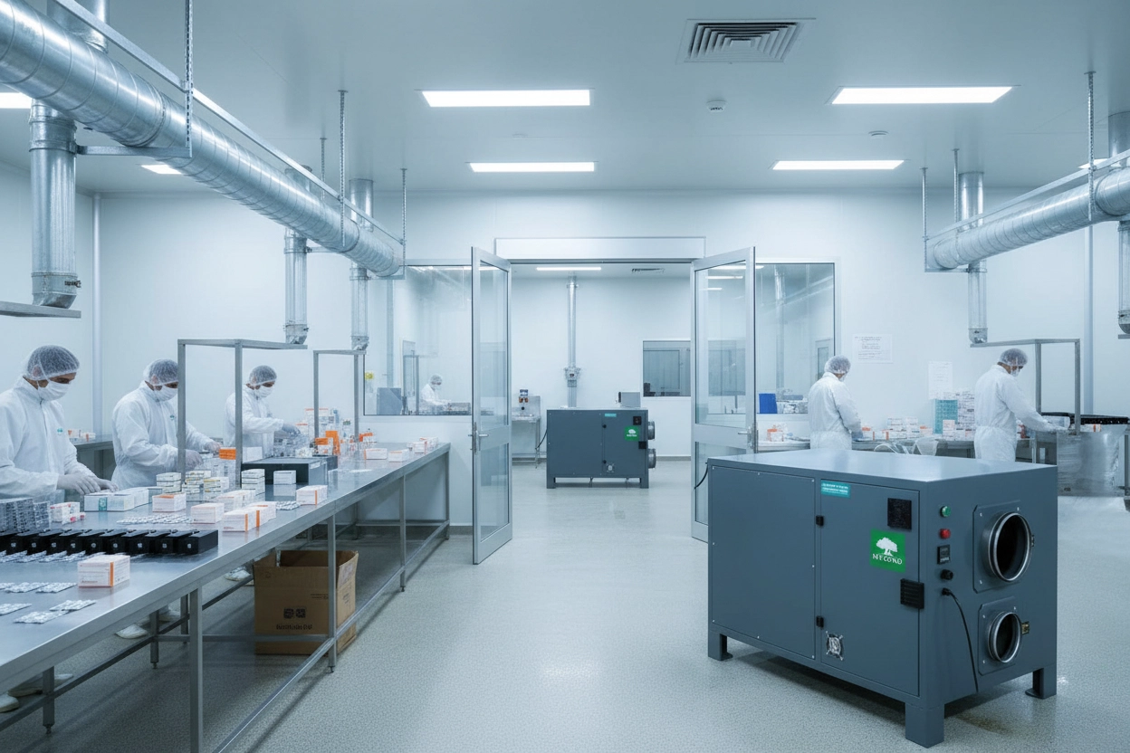 Adsorptionstrockner f&uuml;r Industrieobjekte Mycond DESS