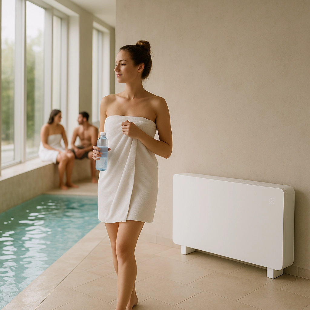 Ein energieeffizienter Luftentfeuchter für den Pool mit niedrigem Geräuschpegel Mycond MBA G