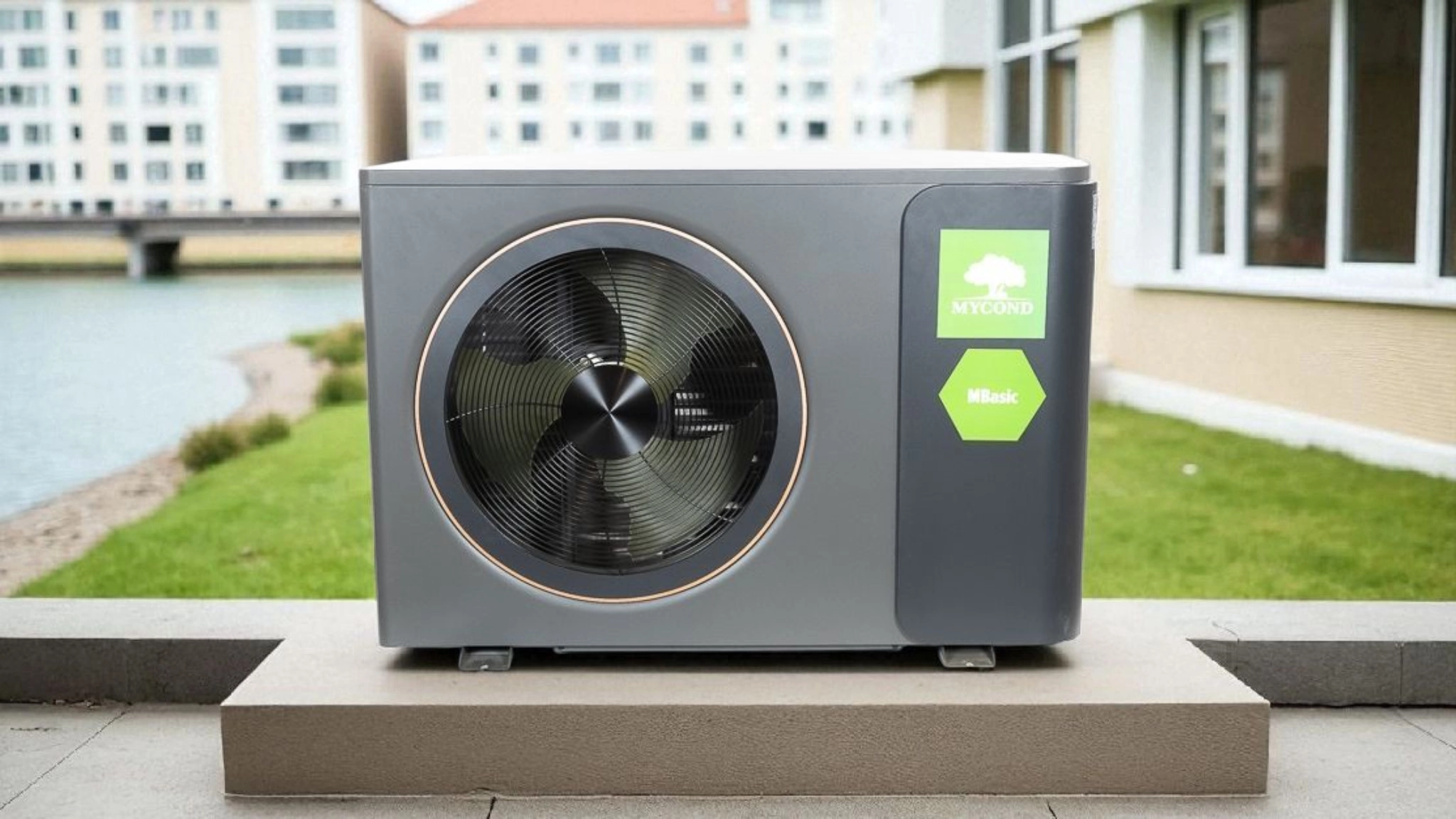 Ganzjährige Wärmepumpe Heizung und Kühlung Mycond MBasic