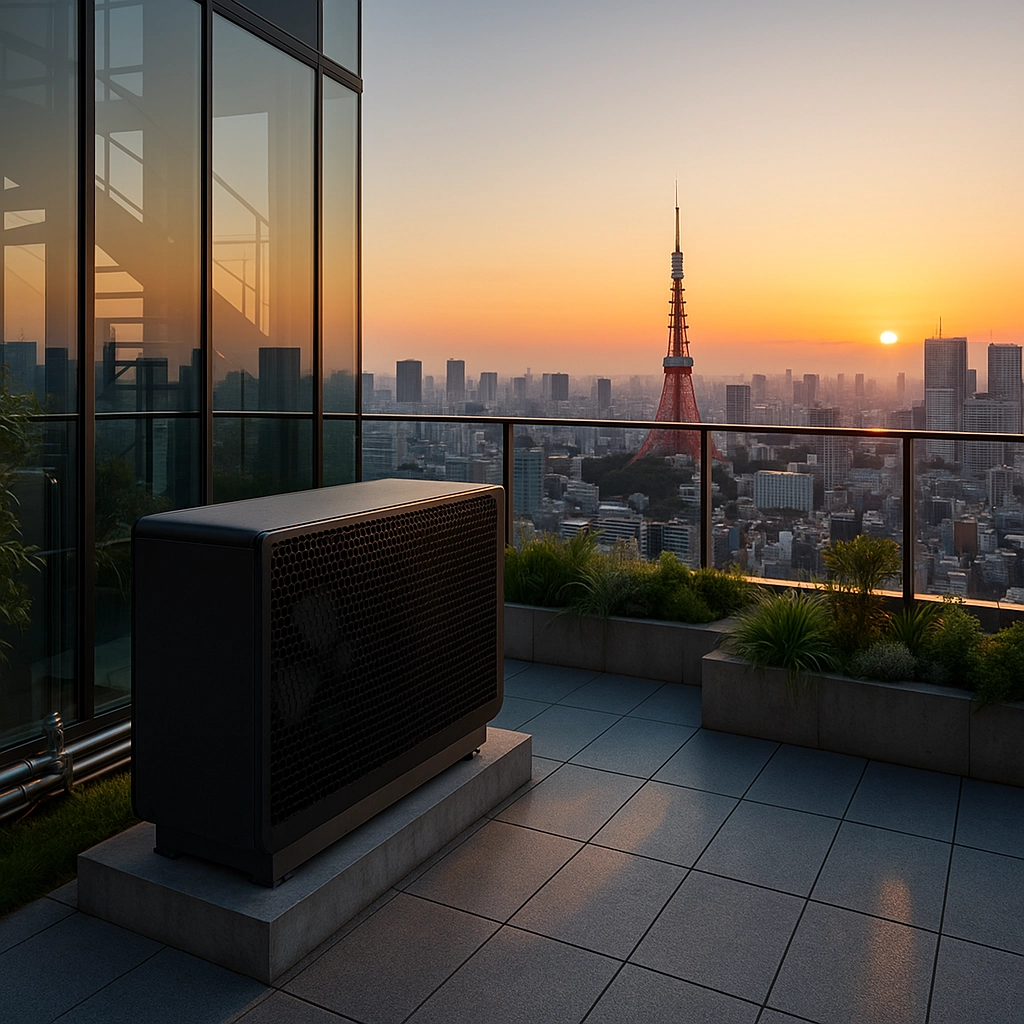 Wärmepumpe für Lagerhallen Mycond BeeSmart