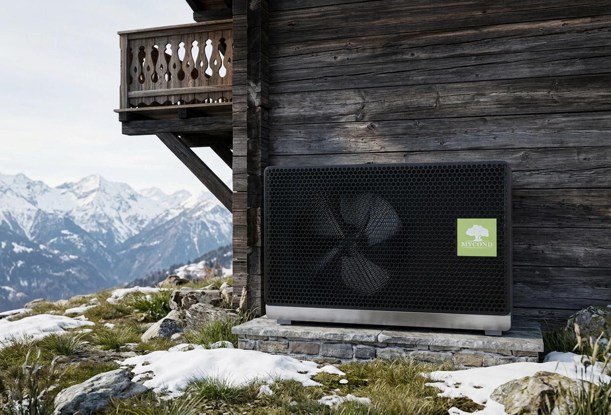 W&auml;rmepumpe f&uuml;r Wohnungen - komfortabler Betrieb des Systems Mycond BeeSmart