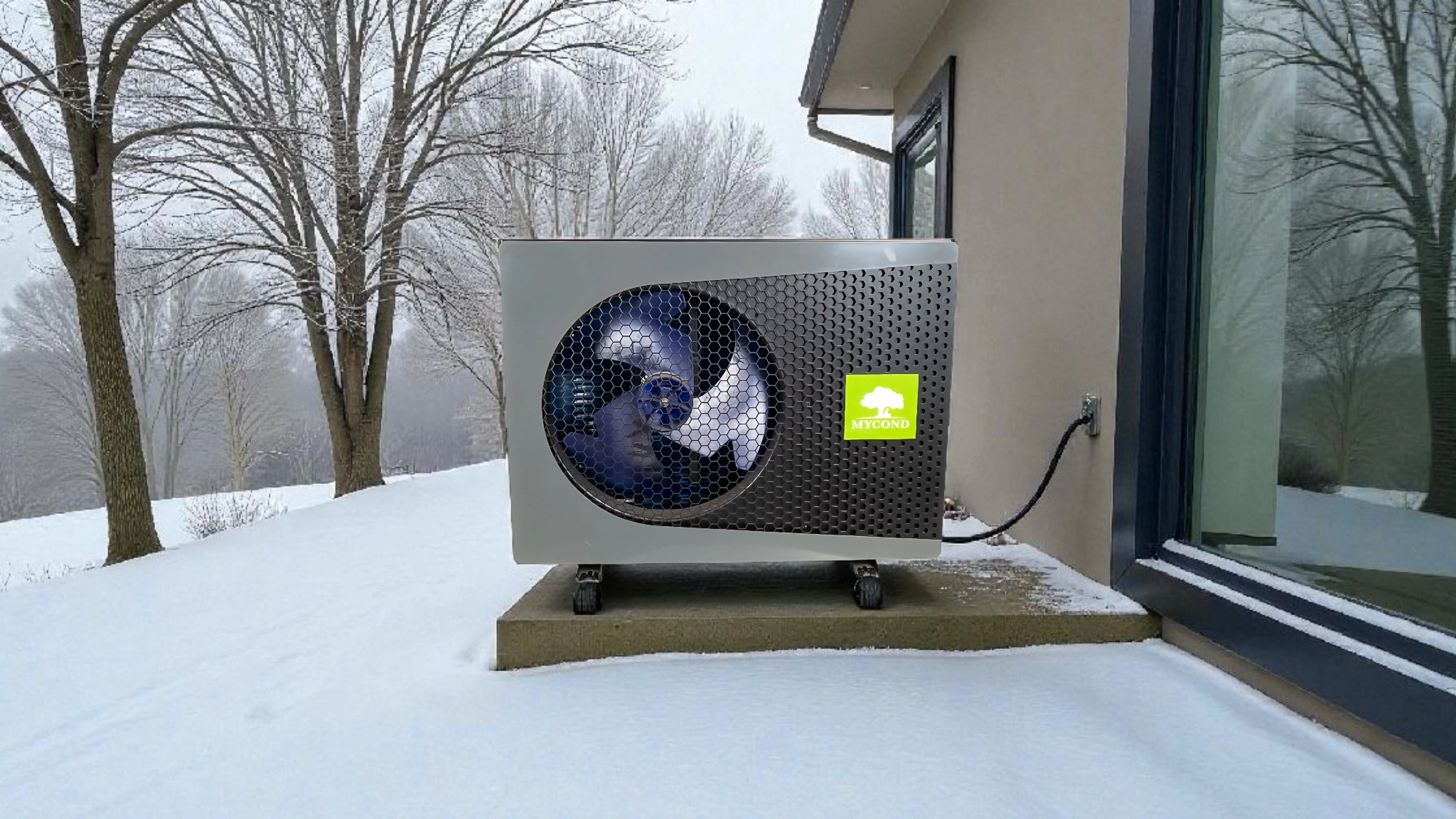 Wärmepumpe Monoblock optimale Temperatur Mycond BeeThermic