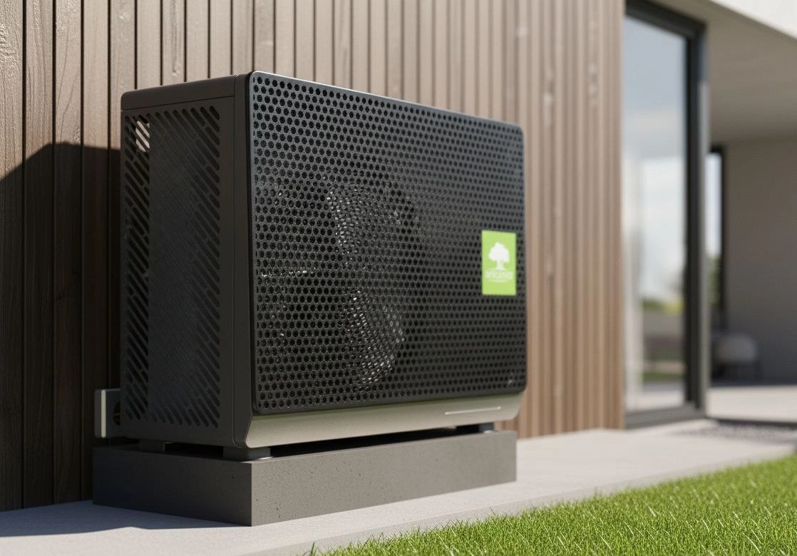 Wärmepumpe zur Unterstützung von Warmwasser Mycond BeeSmart