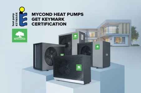 Die Mycond-Wärmepumpen sind von Keymark zertifiziert worden!