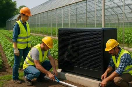 Nachhaltige Klimatisierung für Gewächshäuser mit BeeSmart