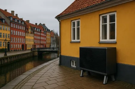 BeeSmart Wärmepumpen: diskret in jedem Stadtbild