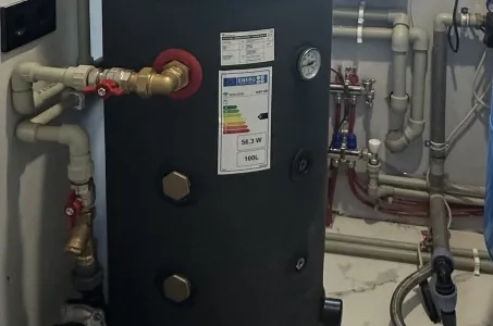 Privathaus mit Mycond Wärmepumpe MBasic