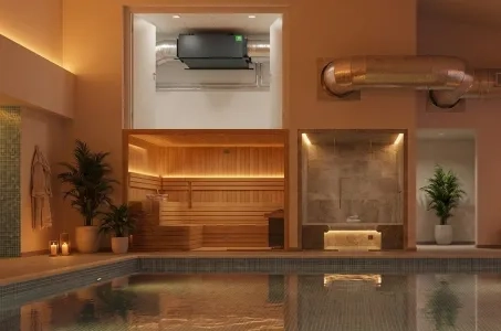 Raumanforderungen für den Kanalentfeuchter MSHA(C): Technikraum, Luftkanäle, Platz und Dauerbetrieb