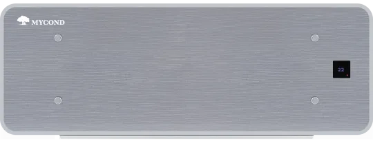 Design-Gebläsekonvektoren für die Wandmontage Serie Silver Glass Wall