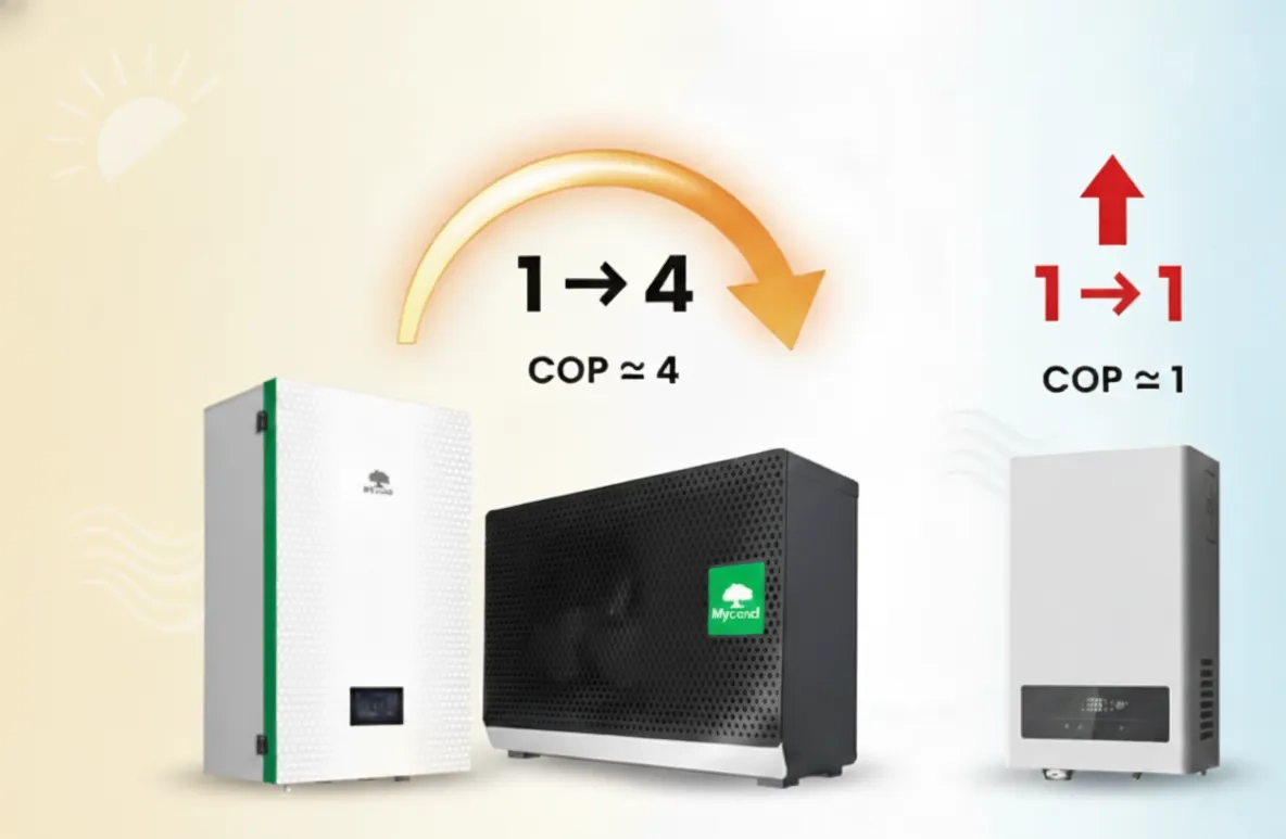 Wärmepumpe oder Elektroheizung: den Unterschied beim COP verstehen